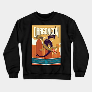 Dragon Post Card Crewneck Sweatshirt
